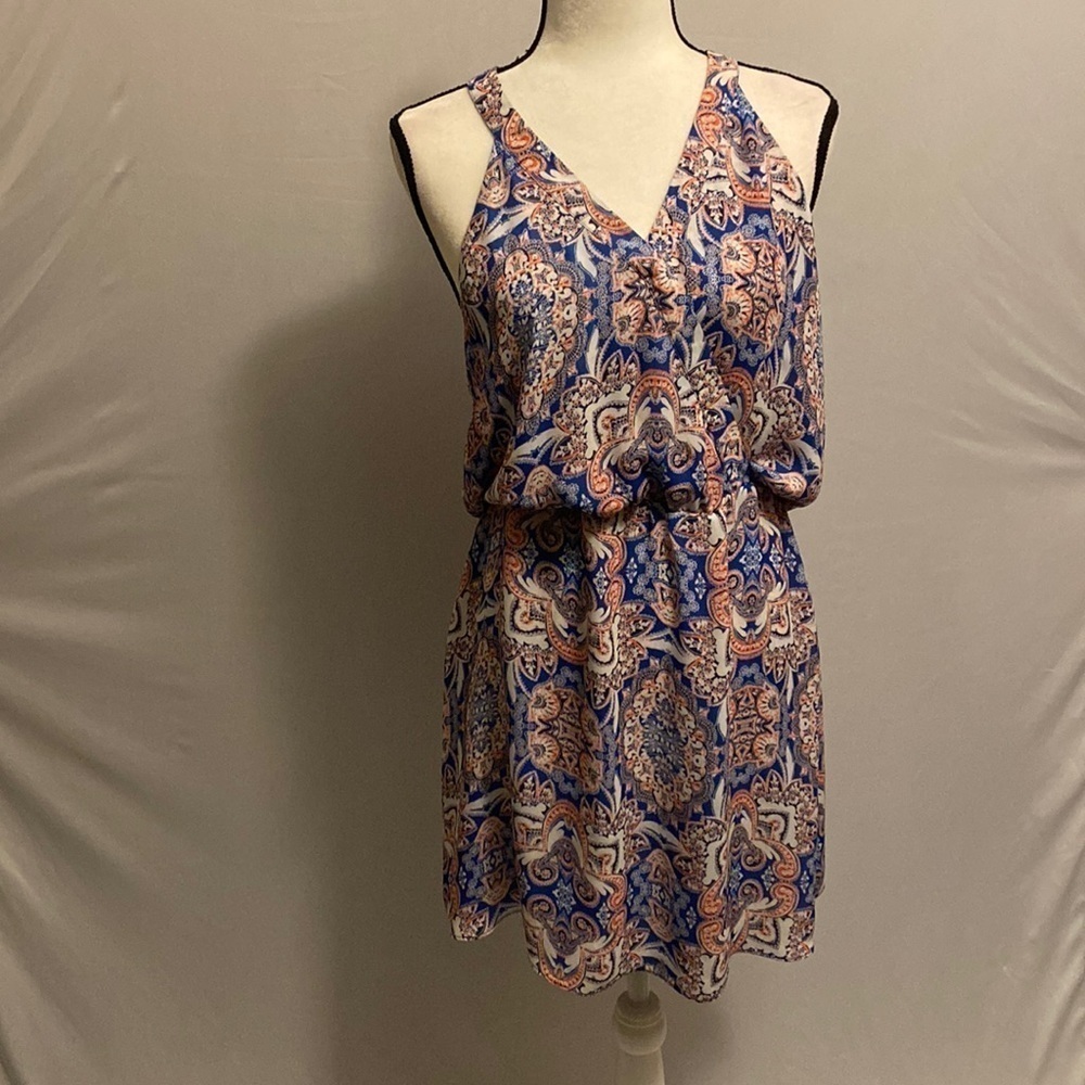 Parker paisley print dress size L